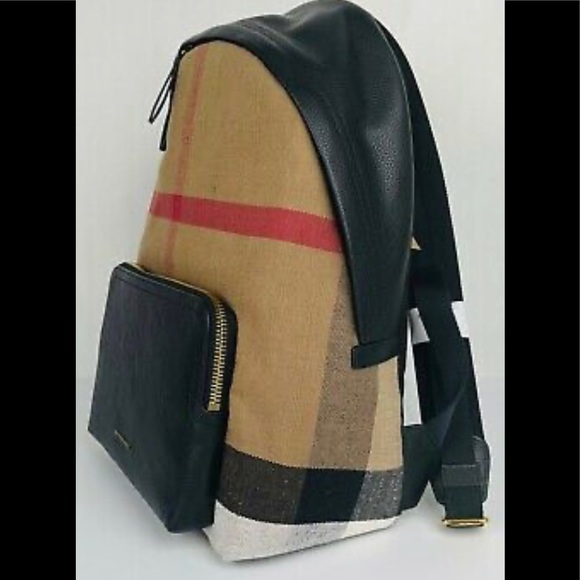 SOLD on eBay Burberry Abbeydale Leather Backpack - Picture 2 of 3